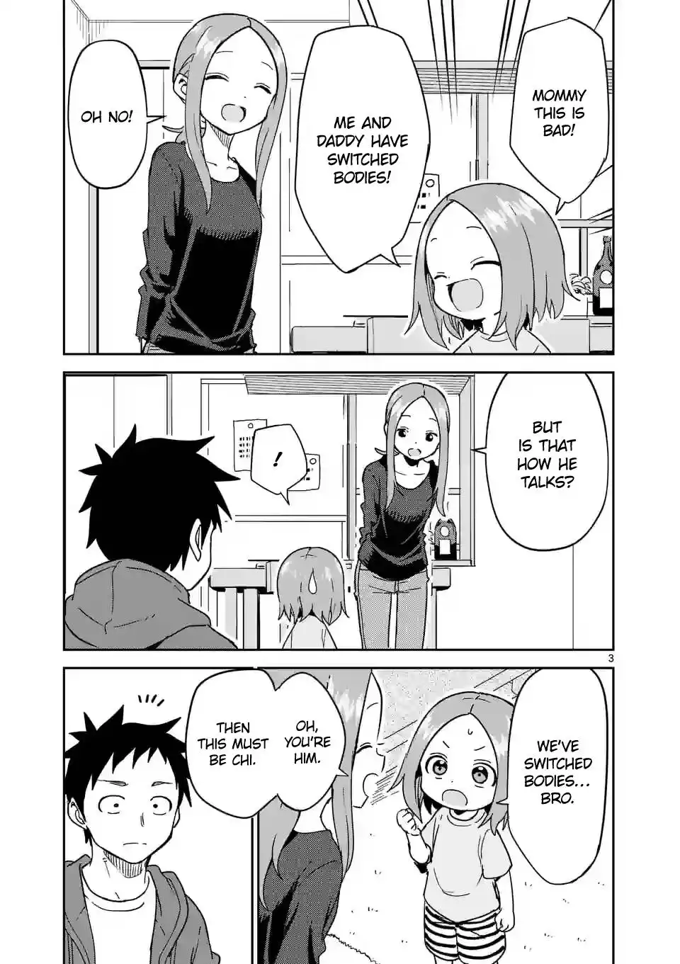 Karakai Jouzu no (Moto) Takagi-san Chapter 277 4